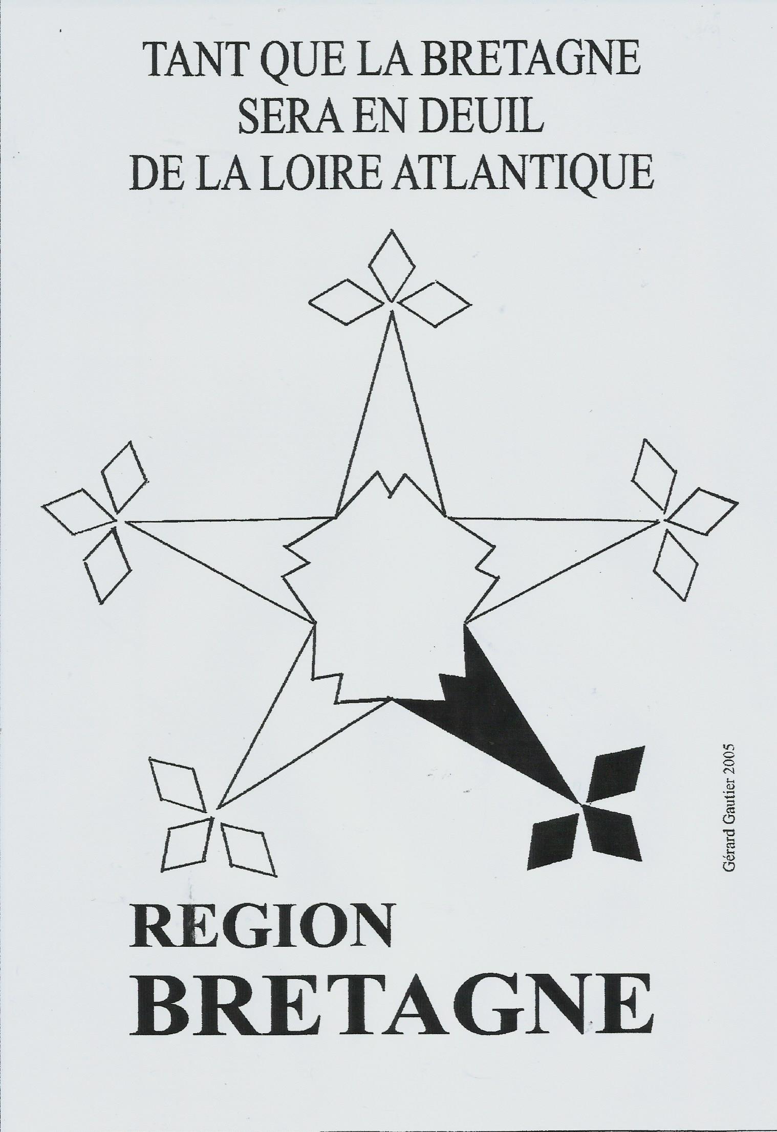 BRETAGNE REUNIFICATION 2005 DESSIN